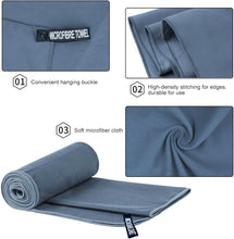 Load image into Gallery viewer, Quick Drying Gym Towel Soft Microfiber Sport Sweat Towel