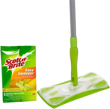 Load image into Gallery viewer, Scotch Brite Easy Sweeper Kit Mop Refill Floor Brush