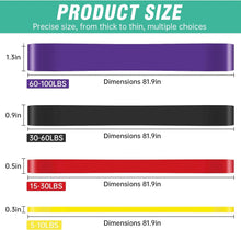 Load image into Gallery viewer, Resistance Band Set for Legs and Muscle Training