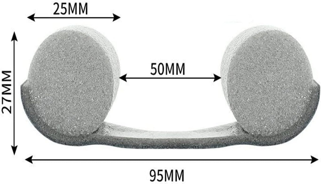 Twin Door Draft Stopper Double Side Under Door Seal Strip