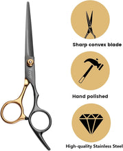 Load image into Gallery viewer, Hair Cutting Scissors Kit Professional Barber Shears Set