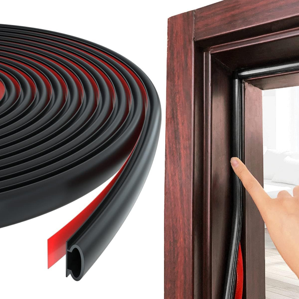 Beynant Door Weather Stripping Seal Strip Self Adhesive