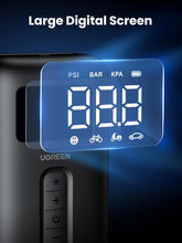 Load image into Gallery viewer, UGREEN Portable Air Compressor Digital Tire Pressure Detection
