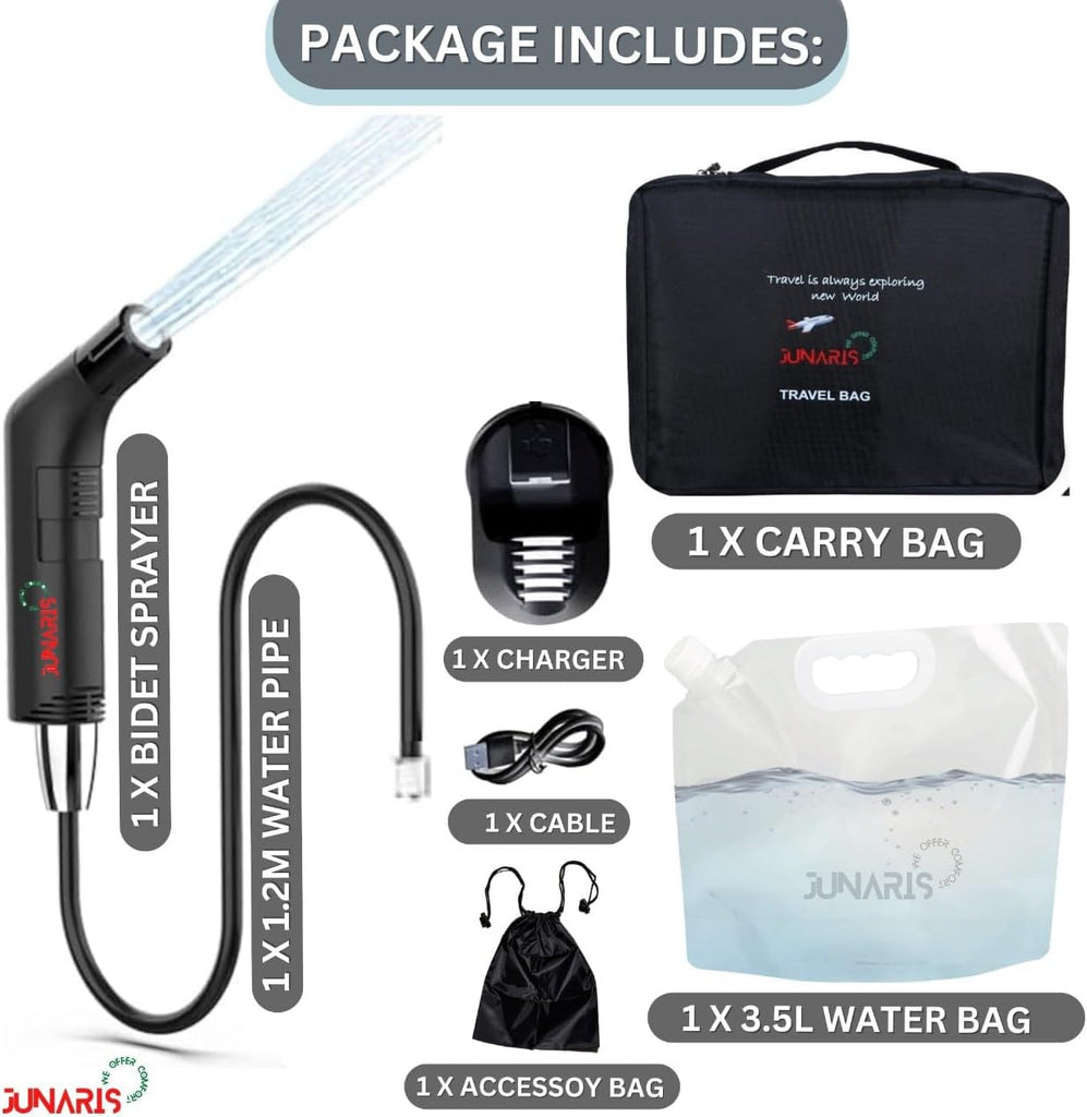 Portable Bidet For Travel Shattaf Rechargeable Camping