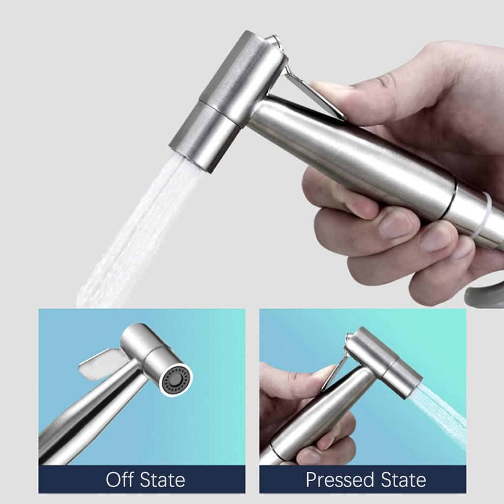 Stainless Steel Handheld Bidet Sprayer for Toilet Bathroom