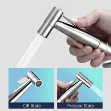 Load image into Gallery viewer, Stainless Steel Handheld Bidet Sprayer for Toilet Bathroom