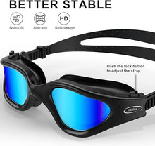 Load image into Gallery viewer, Emsina Swim Goggles G1 Polarized Anti Fog Adult