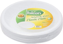 Load image into Gallery viewer, Falcon Plastic Plates Twenty Five Pieces
