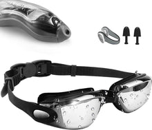 Load image into Gallery viewer, Swim Goggles Anti Fog UV Resistant Wide Clear Vision