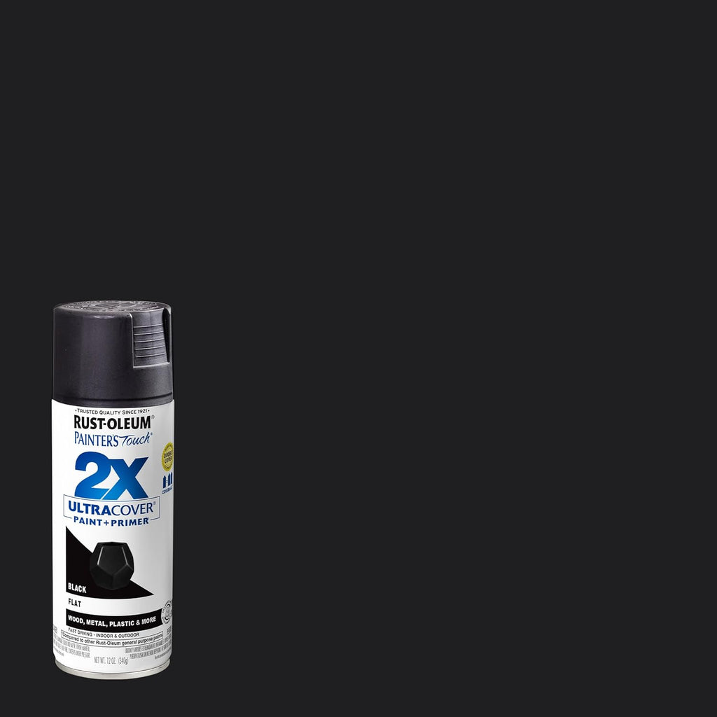 Rust Oleum Painters Touch Ultra Cover Spray Flat Black