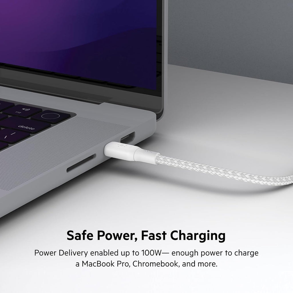 Belkin USB C to C Cable 100W Power Delivery Certified