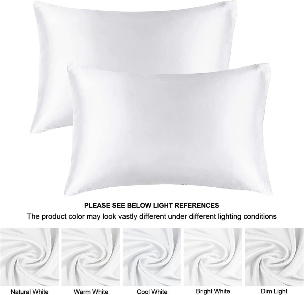 Mulberry Satin Silk Pillowcase for Hair Skin Soft