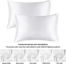 Load image into Gallery viewer, Mulberry Satin Silk Pillowcase for Hair Skin Soft