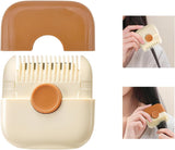 Oasisgalore Hair Trimmer Razor Comb Set Green Orange