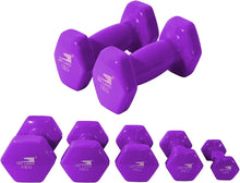 Load image into Gallery viewer, Classical Dumbbells Hand Weights Set Vinyl Coated Exercise Fitness