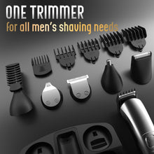 Load image into Gallery viewer, Beard Trimmer Hair Clipper All in One Grooming Kit for Men