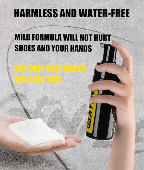 Shoe Cleaner Kit for Sneaker Water Free Foam