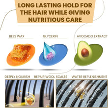 Load image into Gallery viewer, KANZA Hair Wax Stick with Edge Control Brush Set