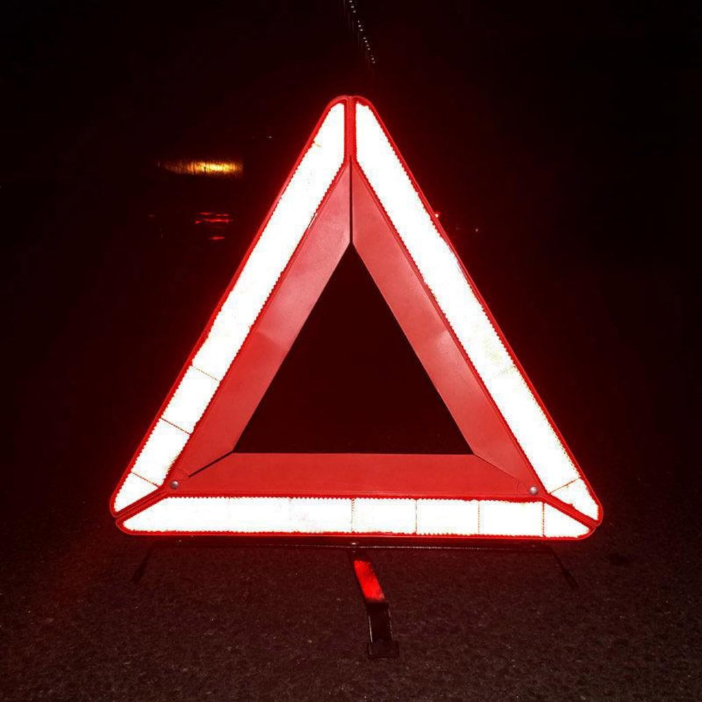 Reflective Warning Triangle Foldable Safety Roadside Breakdowns