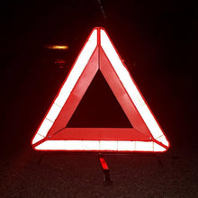 Load image into Gallery viewer, Reflective Warning Triangle Foldable Safety Roadside Breakdowns