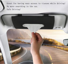 Load image into Gallery viewer, Leather Premium Napkin Tissue Holder For Car Backseat