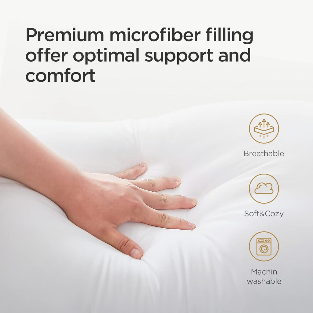 Acanva Cooling Bed Pillows Luxury Hotel Quality for Sleepers