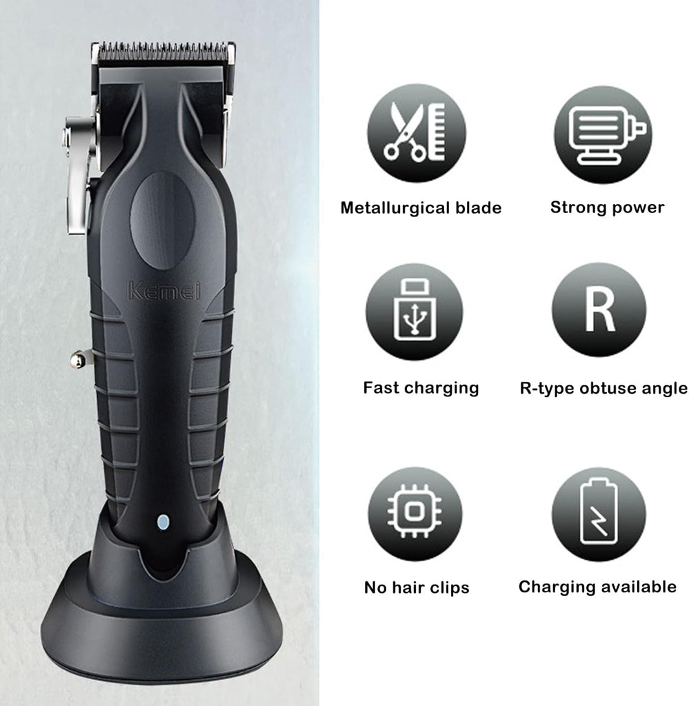 Kemei Professional Cordless Hair Clippers for Men Trimmers