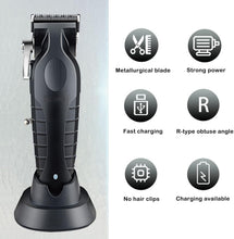 Load image into Gallery viewer, Kemei Professional Cordless Hair Clippers for Men Trimmers