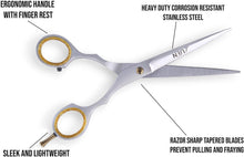 Load image into Gallery viewer, Professional Hair Cutting Scissors Stainless Steel Haircut Tool