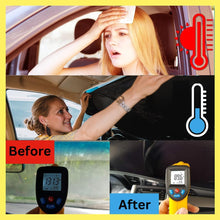 Load image into Gallery viewer, Kinder Fluff Car Windshield Sun Shade Blocks UV Rays