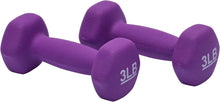 Load image into Gallery viewer, Amazon Basics Neoprene Coated Hexagon Dumbbell Hand Weight