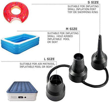 Load image into Gallery viewer, Hamkaw Portable Air Mattress Pump Quick Fill Electric