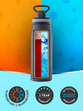 Load image into Gallery viewer, Borosil Stainless Steel Hydra Gosports Vacuum Insulated Flask