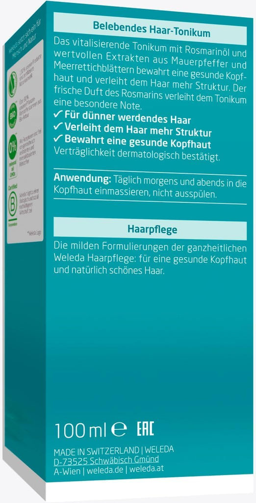 Weleda Revitalising Hair Tonic 100ml