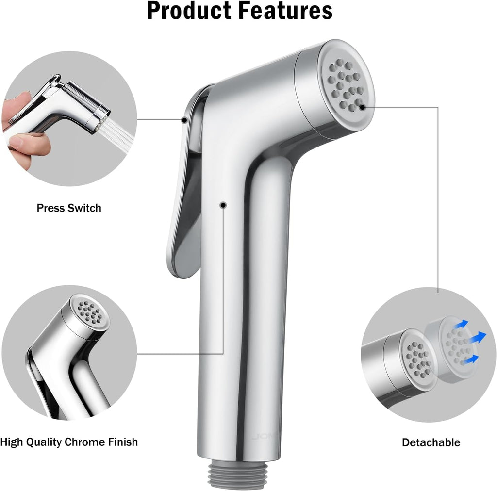 JOMOO Bidet Sprayer Set with Stainless Steel Hose