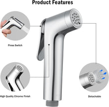 Load image into Gallery viewer, JOMOO Bidet Sprayer Set with Stainless Steel Hose