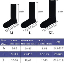 Load image into Gallery viewer, Mens Dress Socks Cotton Business Formal Soft Breathable Athletic Socks