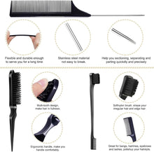 Load image into Gallery viewer, KANZA Hair Wax Stick with Edge Control Brush Set