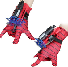 Load image into Gallery viewer, Plastic Hero Spiderman Web Launcher Gloves Cosplay Toy