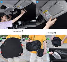 Load image into Gallery viewer, Foldable Car Windshield Sunshade Blocks UV Rays