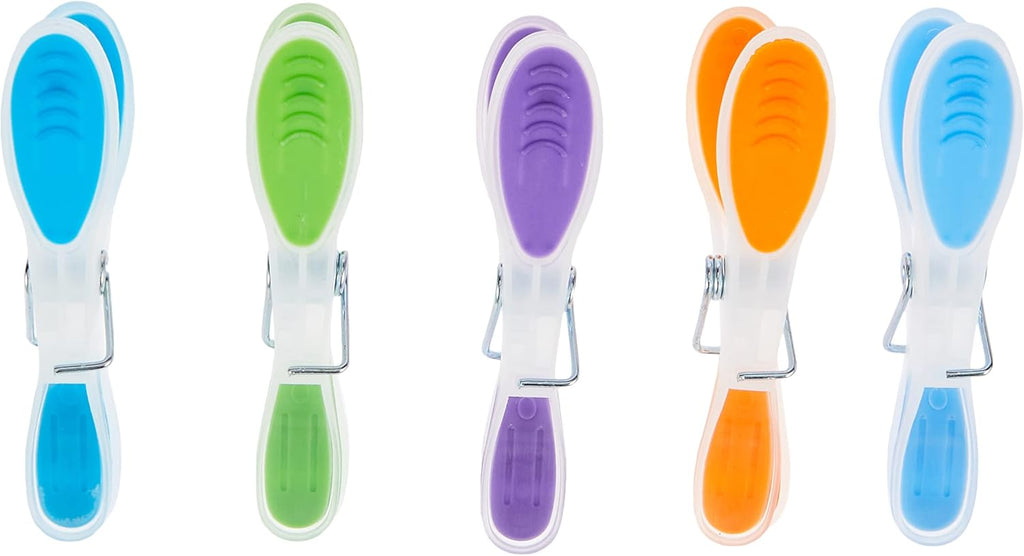 Vileda Soft Pegs Clothespin Soft Grip Weather Resistant