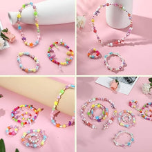 Load image into Gallery viewer, Mumoo Bear DIY Bead Set Pony Alphabet Pop Beads for Kids Girls