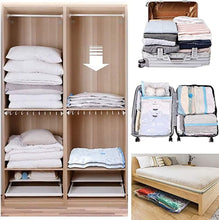 Load image into Gallery viewer, Vacuum Storage Bags Space Saver Bags With Suction Pump Reusable
