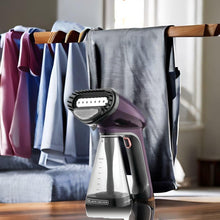 Load image into Gallery viewer, Black Decker Portable Garment Steamer 1500W Dark Purple