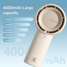 Load image into Gallery viewer, JISULIFE Handheld Turbo Fan Portable Rechargeable
