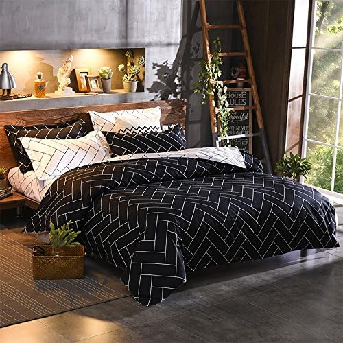 Golden Home King Size Bedsheet Duvet Cover Set High Cotton