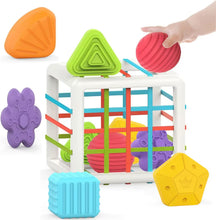 Load image into Gallery viewer, Montessori Toys for 1 Year Old Baby Sorter Cube