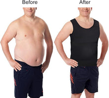 Load image into Gallery viewer, Mens Slimming Body Shaper Vest Compression Tank Top