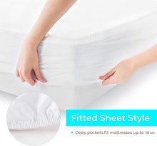 Load image into Gallery viewer, Smilee Premium Hypoallergenic Waterproof Mattress Protector Deep Pocket