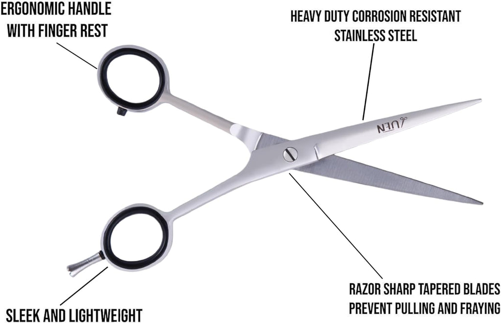 UEN Professional Hair Cutting Scissors Stainless Steel Razor Edge